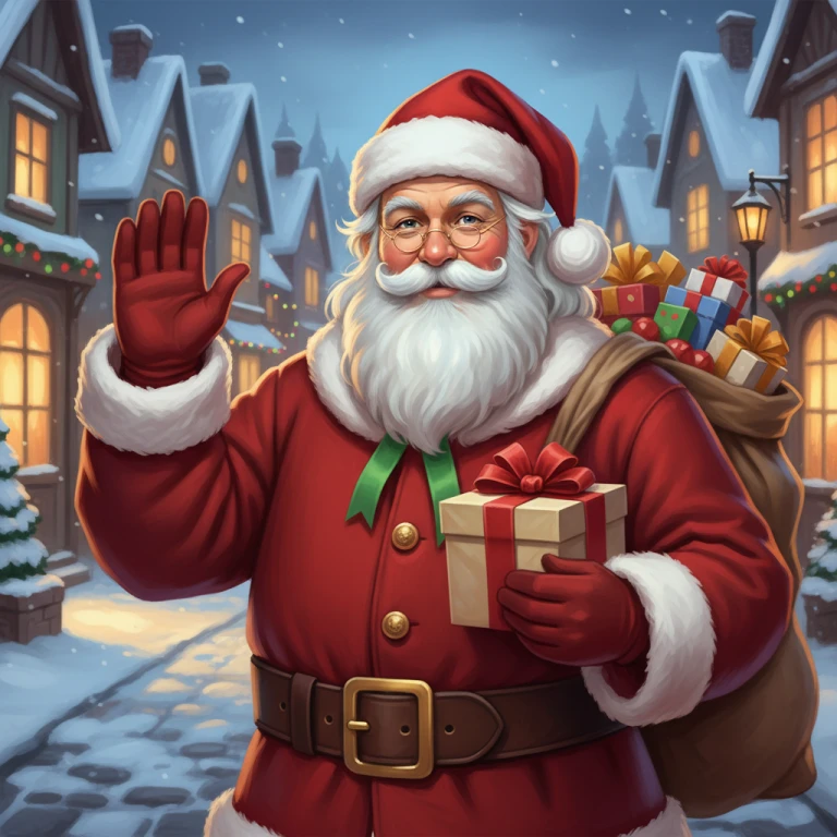 Mystic North Star Santa