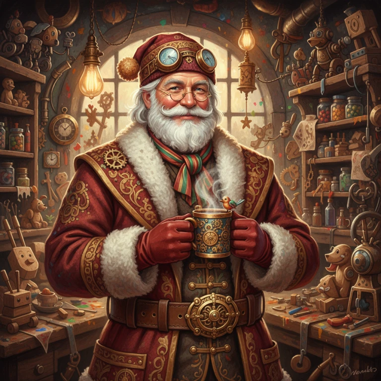 Hollybright Snowdream Santa